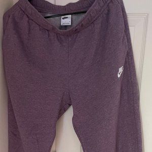 Purple Nike sweat pants/ Size: Small
